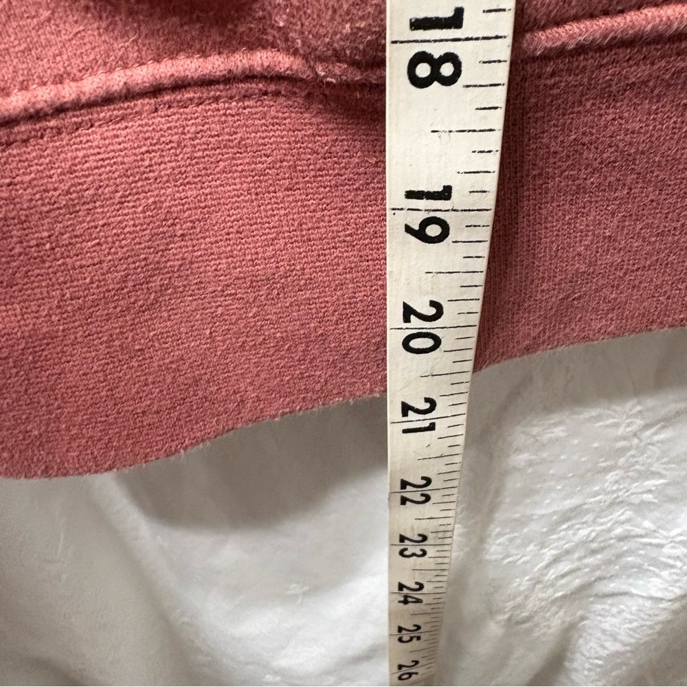 Champion Women's Powerblend Fleece Hoodie in Sandalwood Red. - Picture 8 of 8